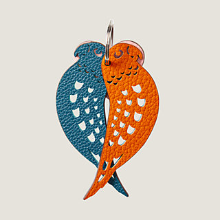 Lovebirds key ring | Hermès USA
